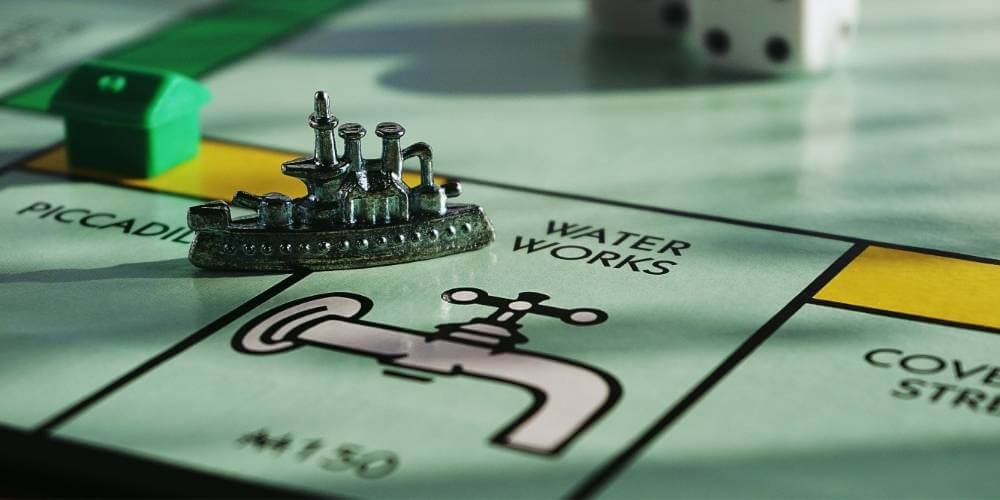 What is the cost of each of the utilities in the game of monopoly?
